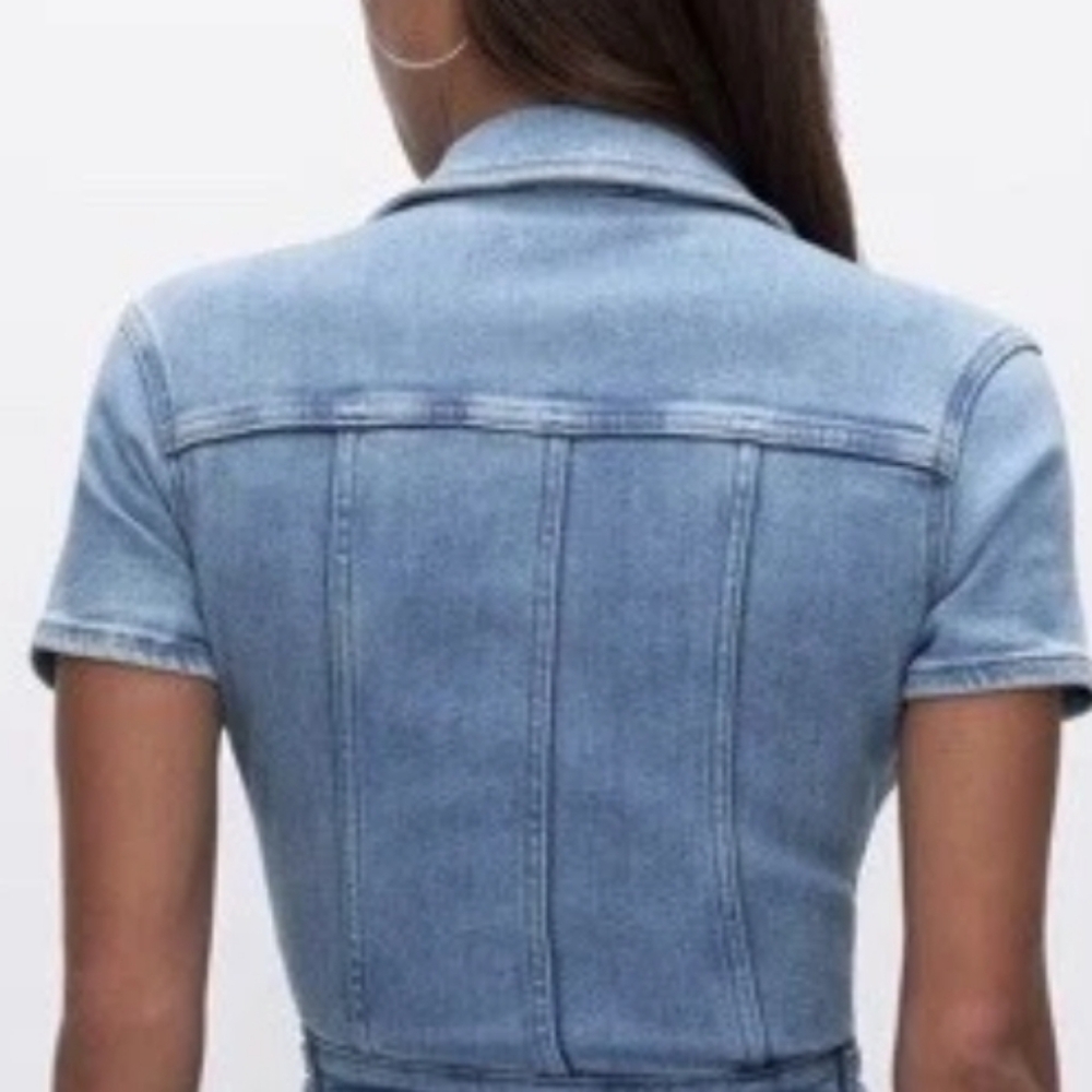 Good American Denim Jumpsuit Women's 0/XS Fit For Success NWT - Picture 8 of 9